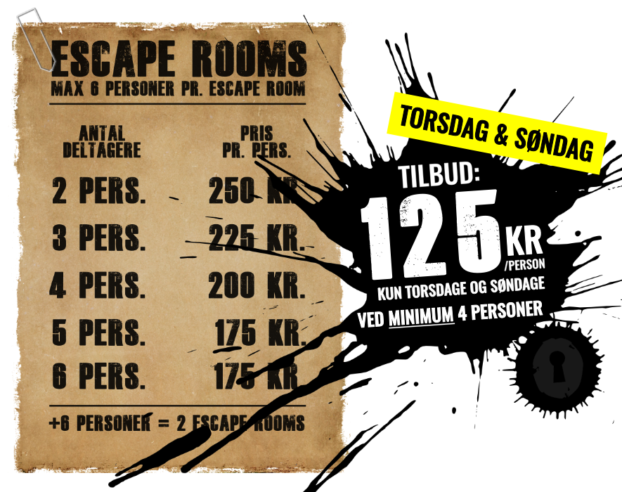 Book Escape Rooms Esbjerg